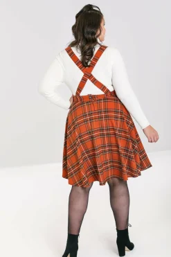 New Tawny Pinafore Dress Women Knee Dresses