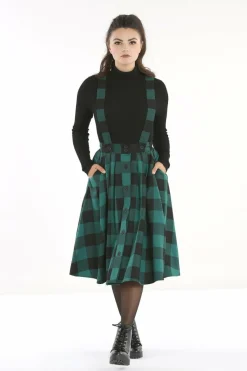 Store Teen Spirit Pinafore Skirt Women Knee Skirts