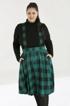 Store Teen Spirit Pinafore Skirt Women Knee Skirts