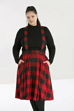 Store Teen Spirit Pinafore Skirt Women Knee Skirts