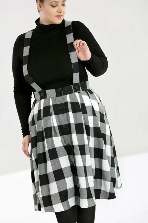 Store Teen Spirit Pinafore Skirt Women Knee Skirts