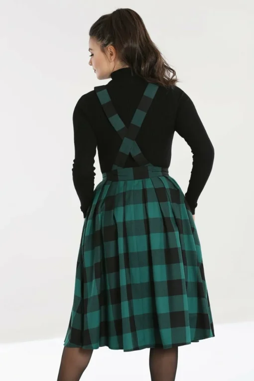 Store Teen Spirit Pinafore Skirt Women Knee Skirts