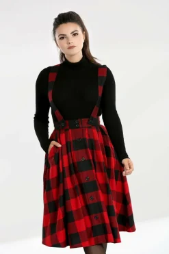 Store Teen Spirit Pinafore Skirt Women Knee Skirts