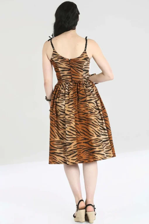 Best Tora 50'S Dress Women Midi Dresses