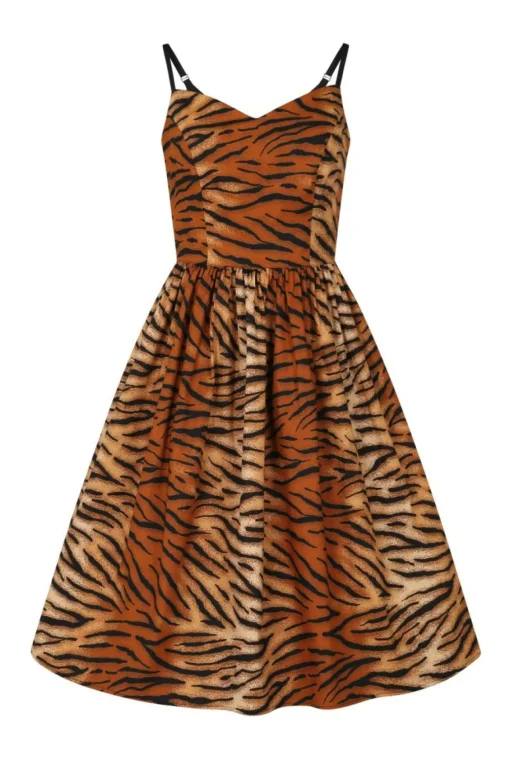 Best Tora 50'S Dress Women Midi Dresses