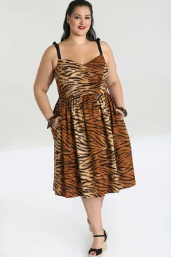 Best Tora 50'S Dress Women Midi Dresses