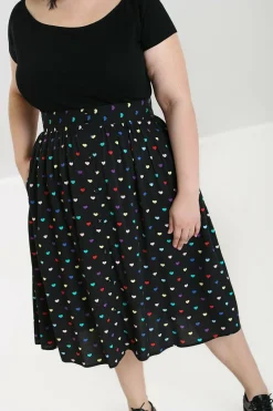 Clearance True Love Skirt Women Midi Skirts