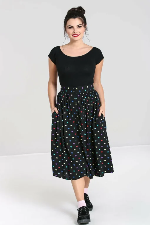 Clearance True Love Skirt Women Midi Skirts