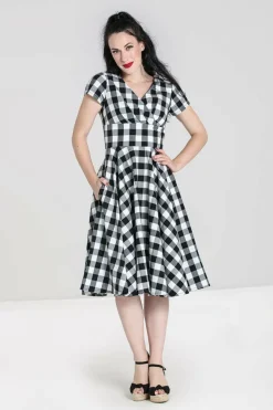 Clearance Victorine 50'S Dress Women Midi Dresses