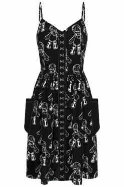 Store Voodoo Mid Dress Women Knee Dresses