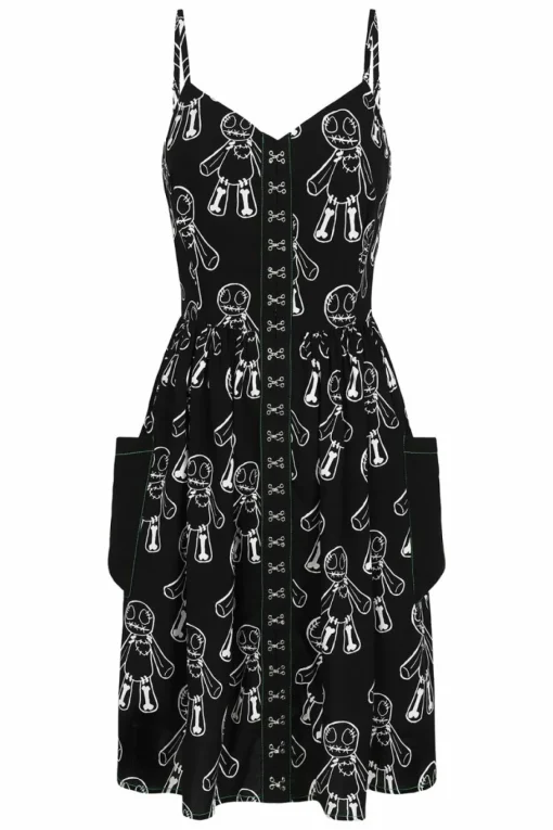 Store Voodoo Mid Dress Women Knee Dresses