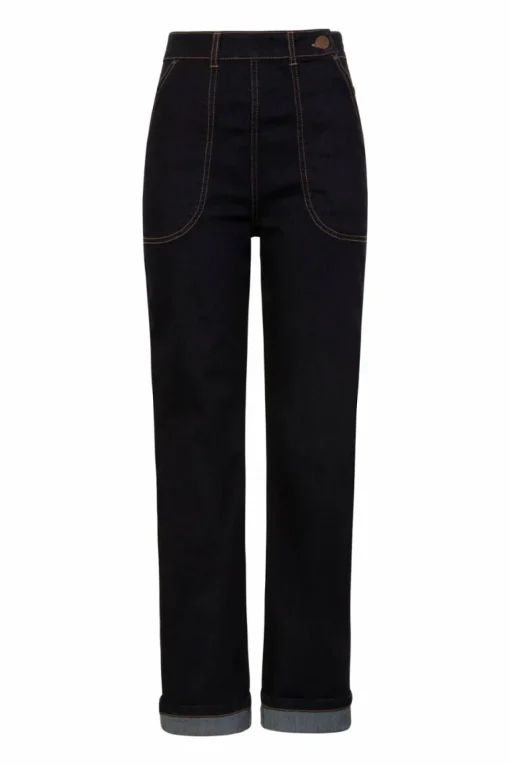 Clearance Weston Denim Trousers Women Trousers