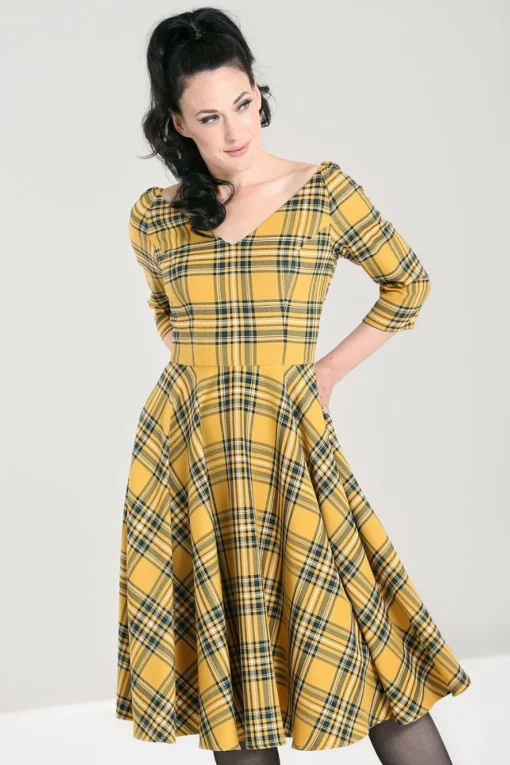 New Wither 50'S Dress Women Midi Dresses