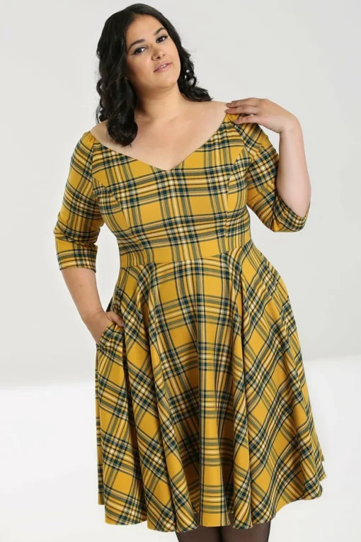 New Wither 50'S Dress Women Midi Dresses