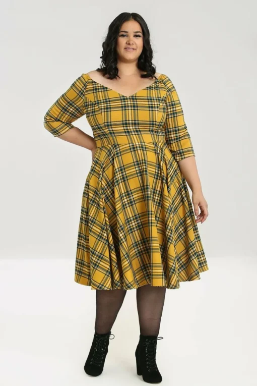 New Wither 50'S Dress Women Midi Dresses
