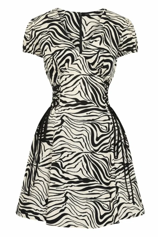 Clearance Zebra Mini Dress Women Mini Dresses