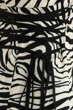 Clearance Zebra Mini Dress Women Mini Dresses
